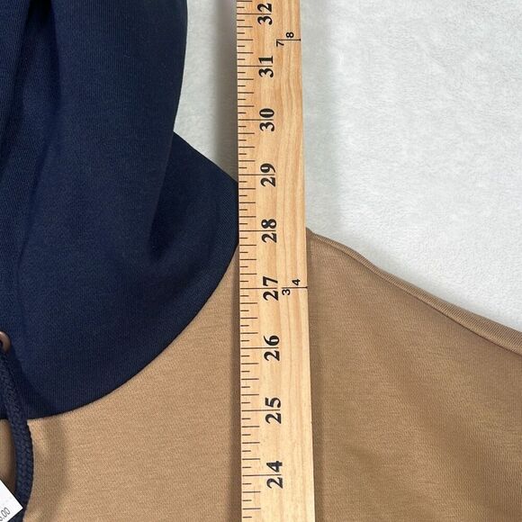 GAP x Dapper Dan DAP Logo Limited Edition Brown Hoodie Pullover Men Size Large - Picture 4 of 9